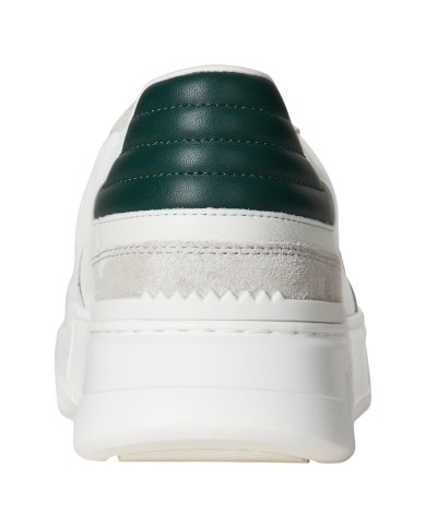 Sneaker Uomo Ralph Lauren RLite Sport in Camoscio e Pelle Bianco Nero