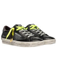 Sneakers Uomo Crime London Sk8 Deluxe Leather Cool Grey