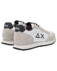 Sneakers Uomo Sun 68 Δ X Tom Solid Mesh Suede Bianco