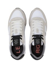Sneakers Uomo Sun 68 Δ X Tom Solid Mesh Suede Bianco