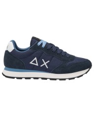 Sneakers Uomo Sun 68 Δ X Tom Solid Mesh Suede Navy Blue