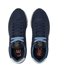 Sneakers Uomo Sun 68 Δ X Tom Solid Mesh Suede Navy Blue