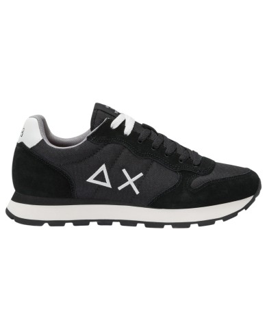 Sneakers Uomo Sun 68 Δ X Tom Solid Mesh Suede Nero
