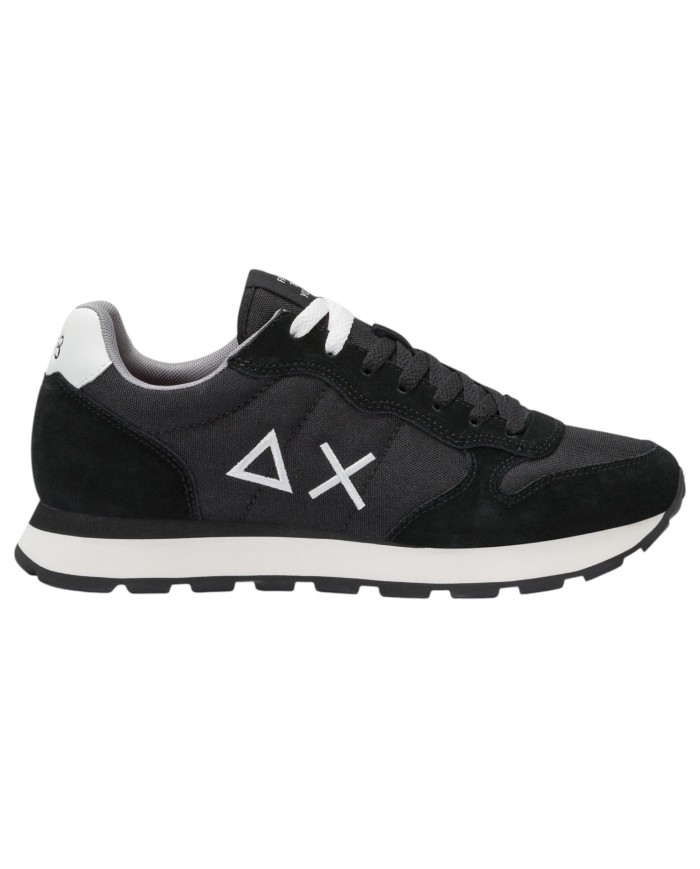 Sneakers Uomo Sun 68 Δ X Tom Solid Mesh Suede Nero