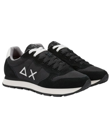 Sneakers Uomo Sun 68 Δ X Tom Solid Mesh Suede Nero