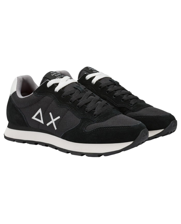 Sneakers Uomo Sun 68 Δ X Tom Solid Mesh Suede Nero