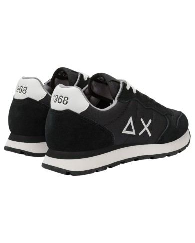 Sneakers Uomo Sun 68 Δ X Tom Solid Mesh Suede Nero
