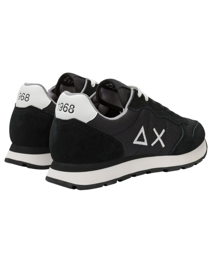 Sneakers Uomo Sun 68 Δ X Tom Solid Mesh Suede Nero