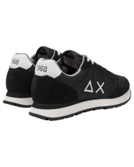 Sneakers Uomo Sun 68 Δ X Tom Solid Mesh Suede Nero