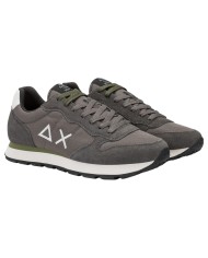 Sneakers Uomo Sun 68 Δ X Tom Solid Mesh Suede Grigio Scuro