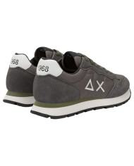 Sneakers Uomo Sun 68 Δ X Tom Solid Mesh Suede Grigio Scuro