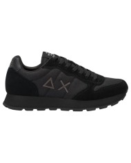 Sneakers Uomo Sun 68 Δ X Tom Solid Mesh Suede Nero Grigio Scuro