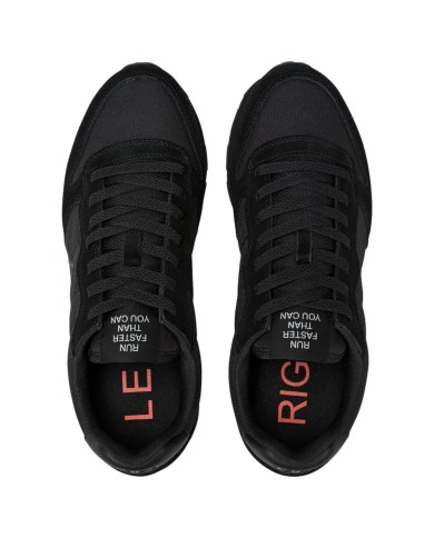 Sneakers Uomo Sun 68 Δ X Tom Solid Mesh Suede Nero Grigio Scuro