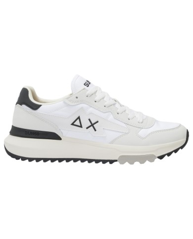 Sneakers Uomo Sun 68 Δ X Niki 2.0 Solid Leather Bianco