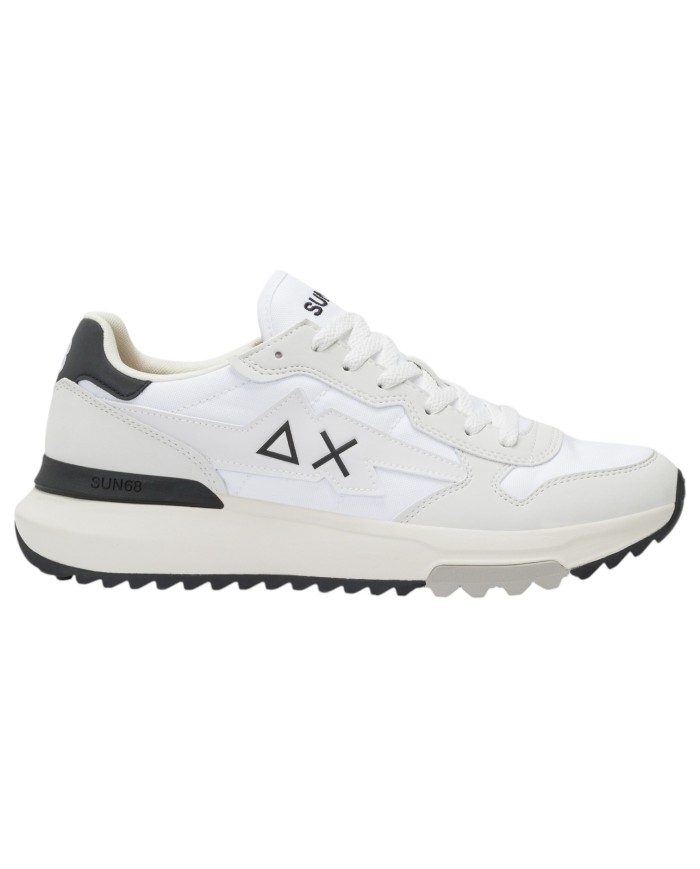 Sneakers Uomo Sun 68 Δ X Niki 2.0 Solid Leather Bianco
