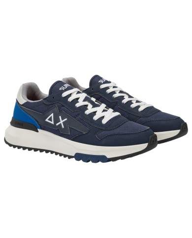 Sneakers Uomo Sun 68 Δ X Niki 2.0 Solid Leather Navy Blue