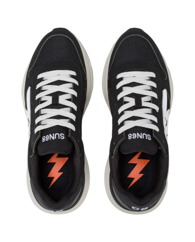 Sneakers Uomo Sun 68 Δ X Niki 2.0 Solid Leather Nero
