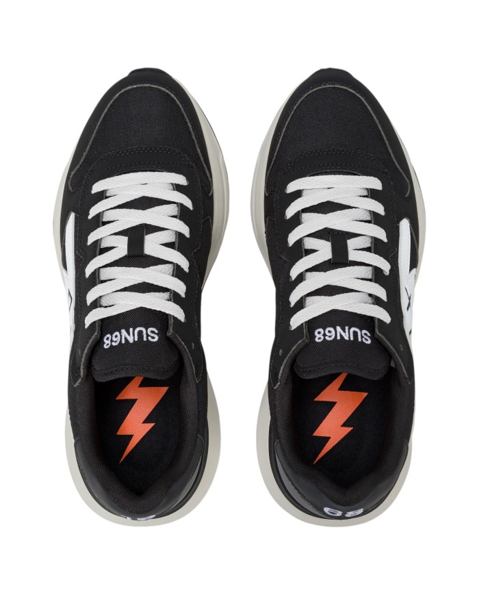 Sneakers Uomo Sun 68 Δ X Niki 2.0 Solid Leather Nero