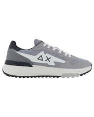 Sneakers Uomo Sun 68 Δ X Niki 2.0 Solid Leather Grigio Medio