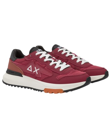 Sneakers Uomo Sun 68 Δ X Niki 2.0 Solid Leather Bordeaux