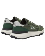 Sneakers Uomo Sun 68 Δ X Niki 2.0 Solid Leather Militare Scuro