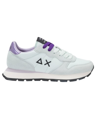 Sneakers Donna Sun 68 Δ X Ally Solid Mesh Suede Avorio