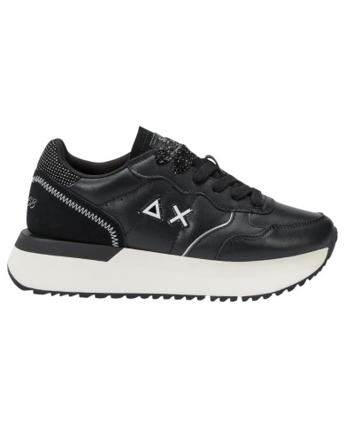 Sneakers Donna Sun 68 Δ X Big Ally Leather Black