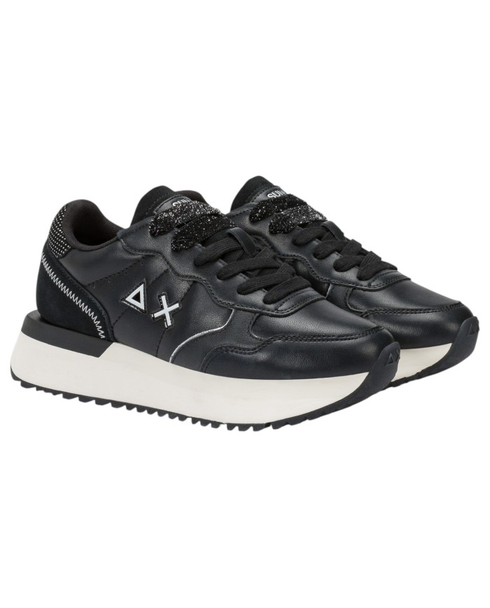 Sneakers Donna Sun 68 Δ X Big Ally Leather Black