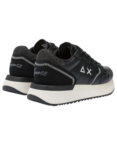 Sneakers Donna Sun 68 Δ X Big Ally Leather Black