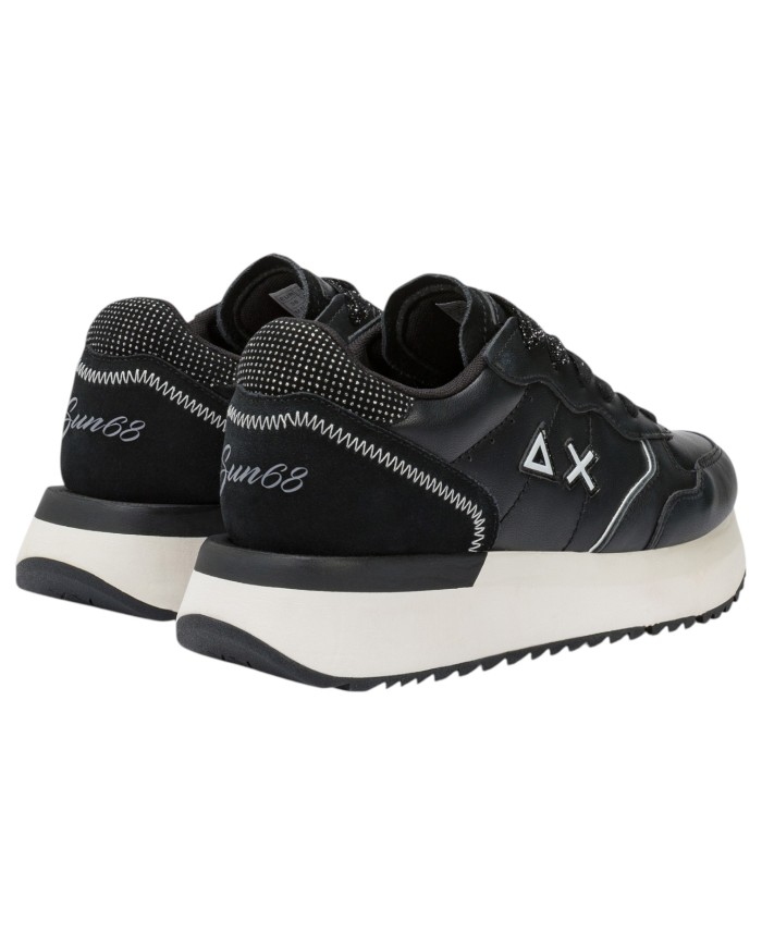 Sneakers Donna Sun 68 Δ X Big Ally Leather Black