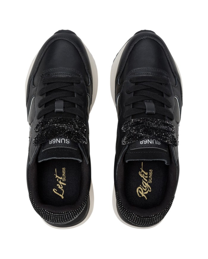 Sneakers Donna Sun 68 Δ X Big Ally Leather Black