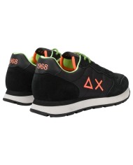 Sneakers Uomo Sun 68 Δ X Tom Fluo Mesh Suede Nero Multicolor