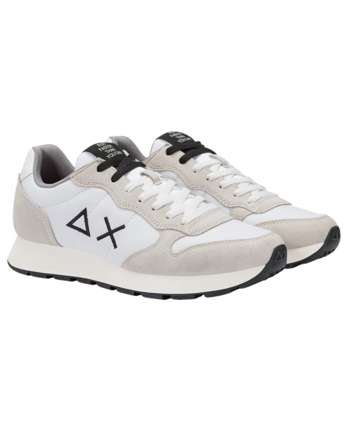 Sneakers Uomo Sun 68 Δ X Tom Classic Suede Leather Bianco