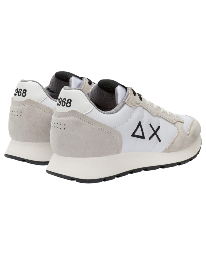 Sneakers Uomo Sun 68 Δ X Tom Classic Suede Leather Bianco