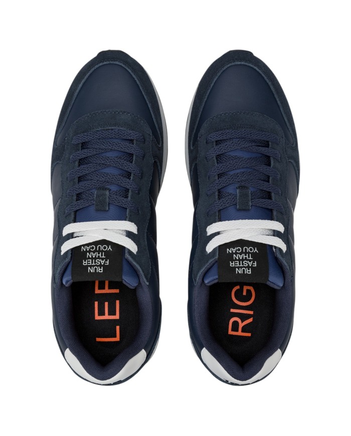 Sneakers Uomo Sun 68 Δ X Tom Classic Suede Leather Navy Blue