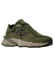Sneakers Uomo New Balance 9060 Cordura Mesh Suede Green