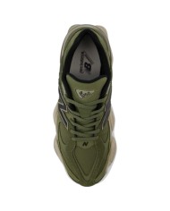 Sneakers Uomo New Balance 9060 Cordura Mesh Suede Green