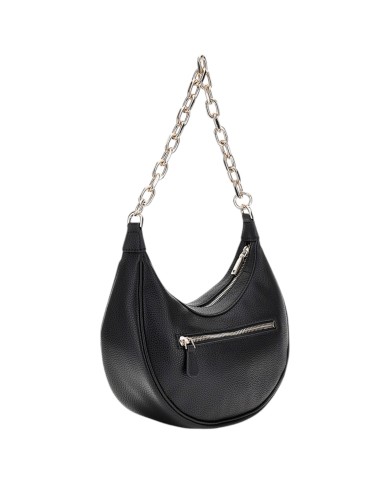 Borsa A Spalla Donna Guess Hobo Circe Leather Black