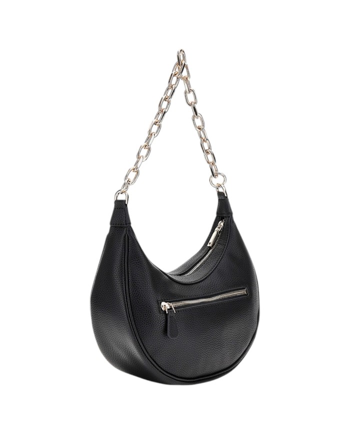 Borsa A Spalla Donna Guess Hobo Circe Leather Black