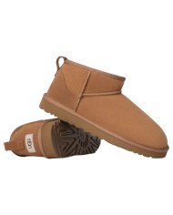 Stivaletto Uomo UGG Classic Ultra Mini Montone Chestnut