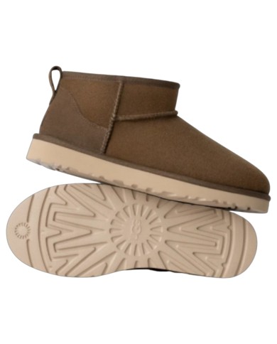 Stivaletto Uomo UGG Classic Ultra Mini Montone Hickory