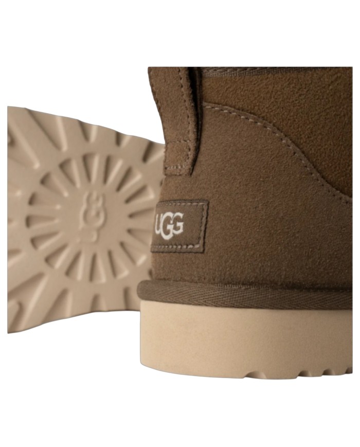 Stivaletto Uomo UGG Classic Ultra Mini Montone Hickory