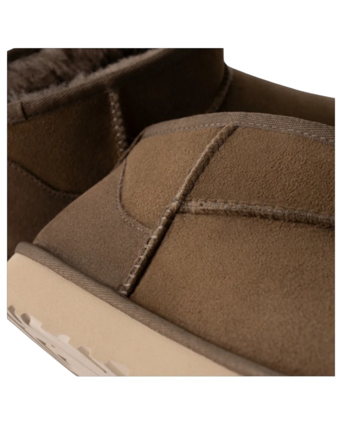 Stivaletto Uomo UGG Classic Ultra Mini Montone Hickory
