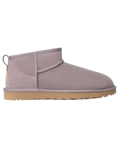 Stivale Donna UGG Classic Ultra Mini Montone Idrorepellente Sugar Plume Lilac