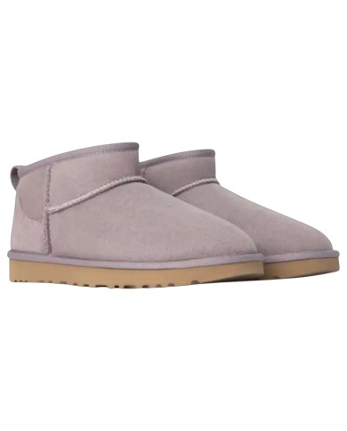 Stivale Donna UGG Classic Ultra Mini Montone Idrorepellente Sugar Plume Lilac