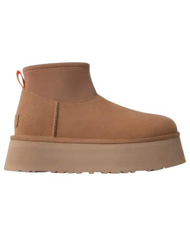 Stivale Donna UGG Classic Mini Dipper Platform Montone  Chestnut
