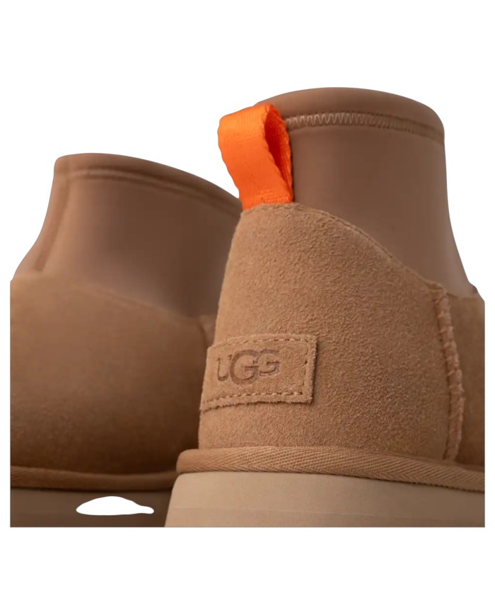 Stivale Donna UGG Classic Mini Dipper Platform Montone  Chestnut