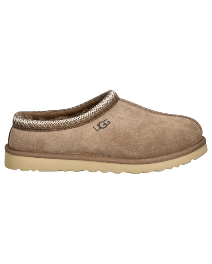 Sandalo Ugg Uomo Ciabatta Tasman Montone Suede Grey