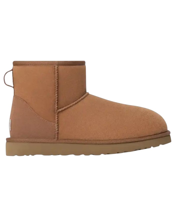 Sandalo Ugg Uomo Unisex Donna Classic Mini Suede Chestnut