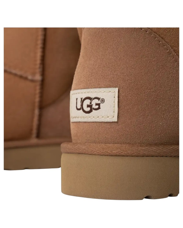 Sandalo Ugg Uomo Unisex Donna Classic Mini Suede Chestnut